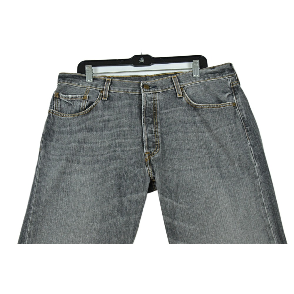 Levis 501 Jeans Men's 38x34 Straight Leg Double XX Button Fly Denim - Picture 2 of 8